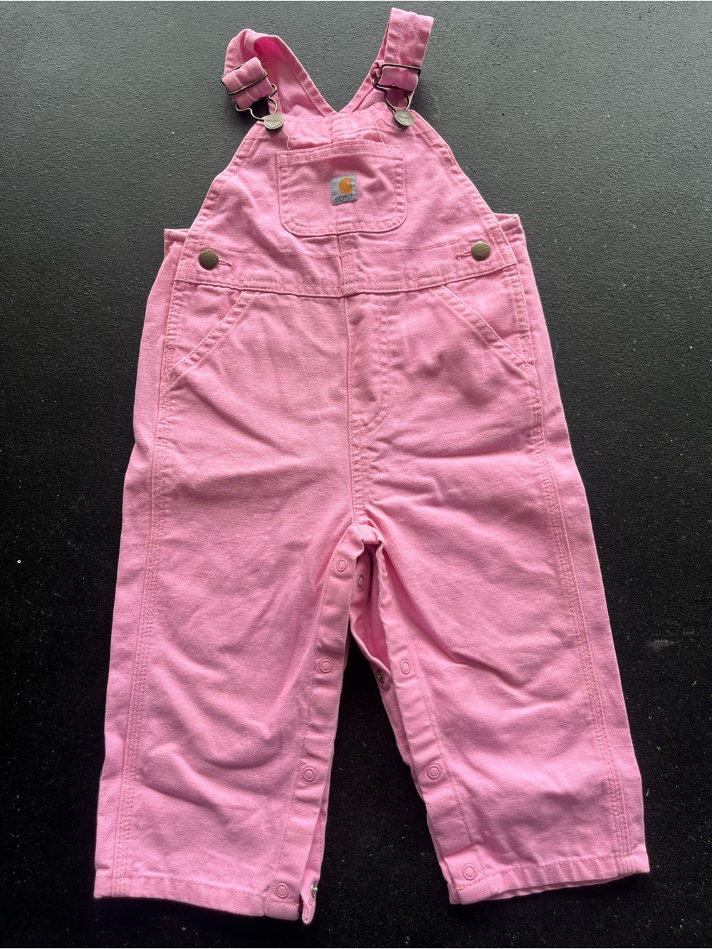 Carhartt baby 18m Pink Cotton Overalls